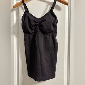 bravado! BASICS Black‎ Slimming Maternity and Nursing Cami Medium